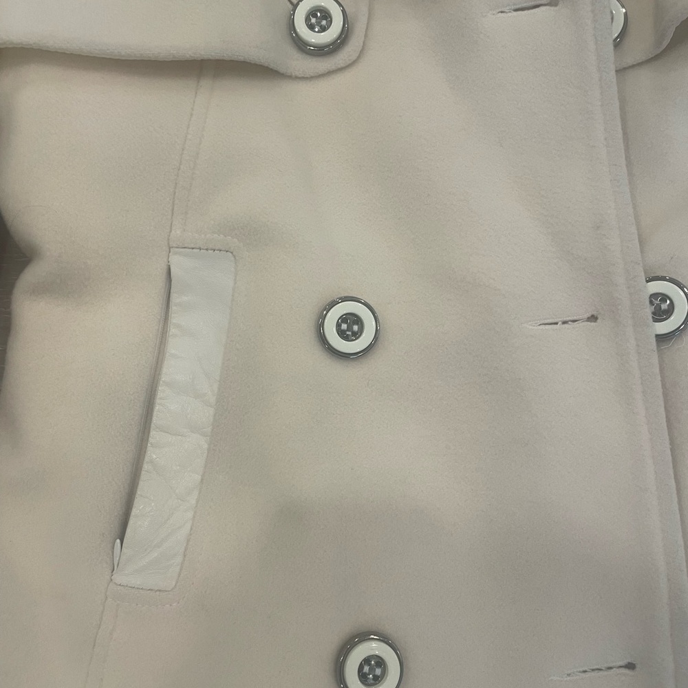 Mackage Double Breasted Pea Coat Sz L - Picture 9 of 16